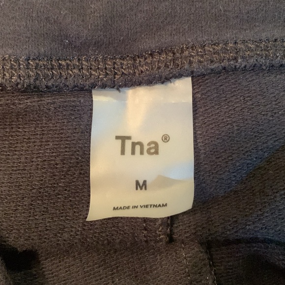 3 pieces. TNA Aritzia High Waisted Shorts and Bra Top Size M with Tank Size S - Picture 7 of 14